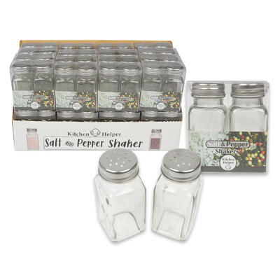 2 piece salt pepper shaker set -- 32 per case