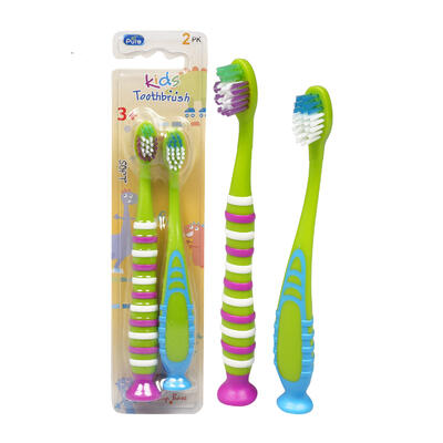 2 pack all pure kids toothbrushes -- 36 per case