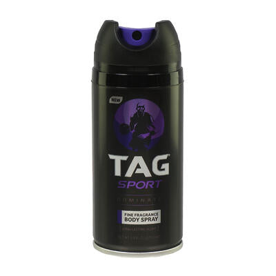 tag sport dominate fine fragrance body spray -- 12 per case