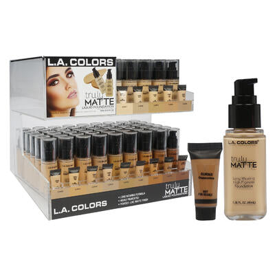 truly matte liquid foundation- 14 colors -- 126 per case