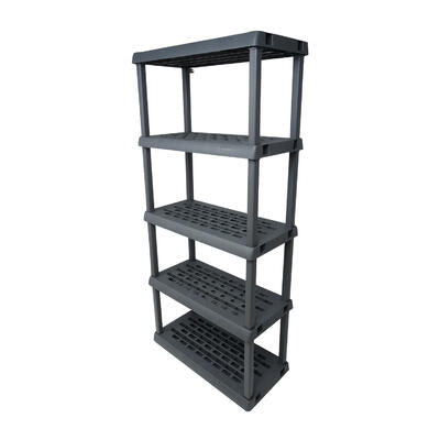 sterilite 5- shelf resin rack -- 1 per case