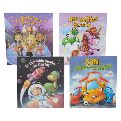 24 page spanish story book- 4 assortments -- 24 per case