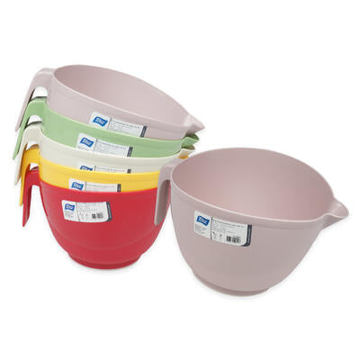 plastic mixing bowl- 101oz- assortments -- 20 per case