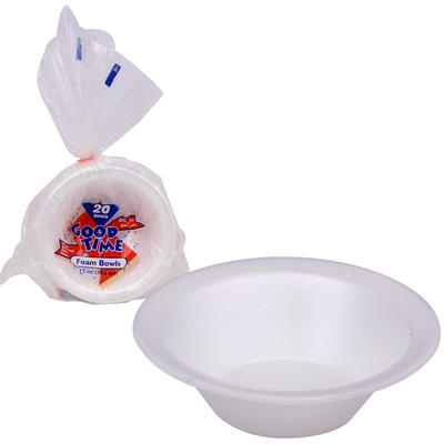 good time foam bowl 20ct - 12oz 6 -- 30 per case