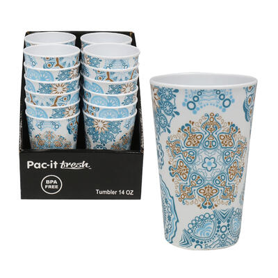 melamine tumbler- 14oz -- 24 per case