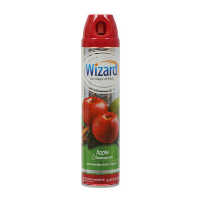 wizard apple cinnamon air freshener- 10oz -- 12 per case