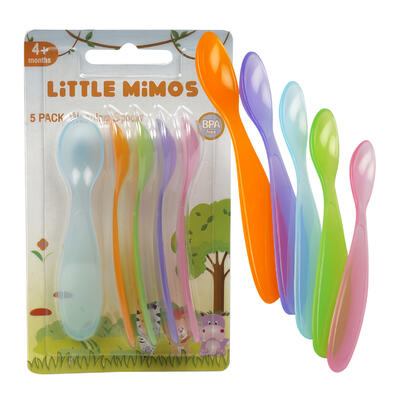 5pk little mimos feeding spoon -- 12 per box