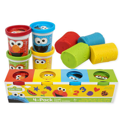 4 pack sesame street dough set -- 8 per case