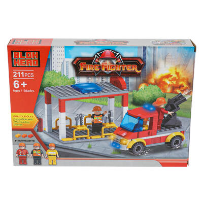 211 piece firefighter playset -- 12 per case