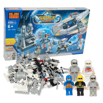 450 piece space explorer playset -- 6 per case