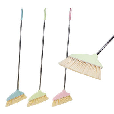 broom with stainless steel handle- 3 assortments -- 24 per case