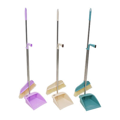 broom set with dustpan- 37 -- 26 per case