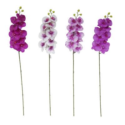 artificial phalaenopis orchid flower -- 24 per box