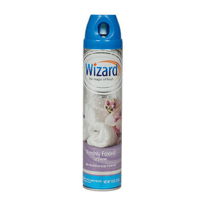 wizard fresh linen air freshener- 10oz -- 12 per case