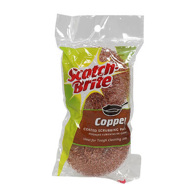 2 pack copper coated scrubbing pad -- 24 per case