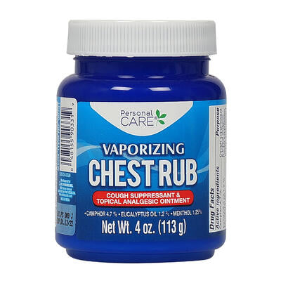 personal care vaporizing chest rub- 4oz -- 12 per case