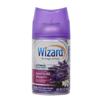 wizard sweet vanilla air freshener- 5oz -- 12 per case