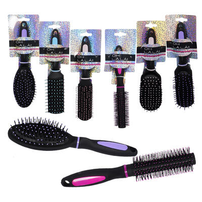 hair brush for women- assorted -- 48 per case