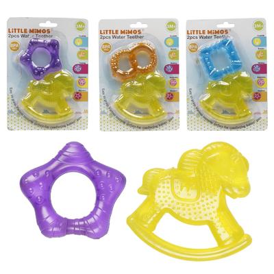 2 piece little mimos water filled teether -- 24 per case