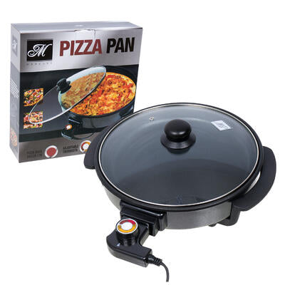 electric non- stick pizza pan- 11 - black -- 4 per case