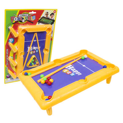 mini billiards table playset- orange -- 24 per case