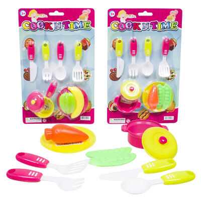 8 piece kitchen playset- 2 assortments -- 24 per case