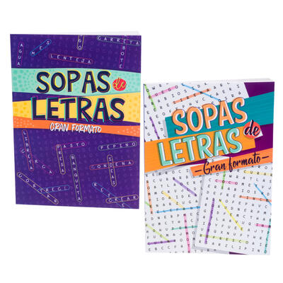 80 page spanish find a word puzzle book- asst. -- 48 per case