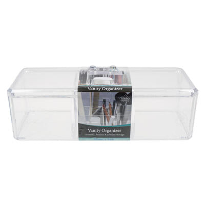 cosmetic organizer- 9.1 - clear -- 12 per case