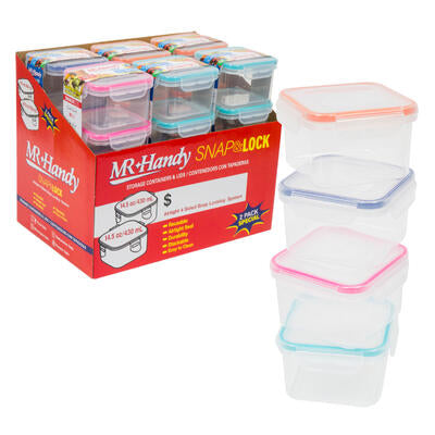 2 pack food container- 14.5oz -- 96 per case