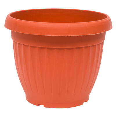 plastic line ribbed planter- 7.09 -- 48 per case