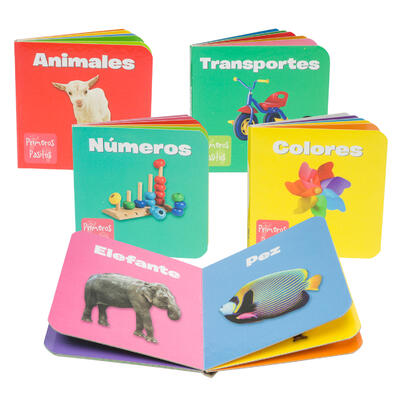 12 page spanish little board book- 4 assortments -- 48 per case