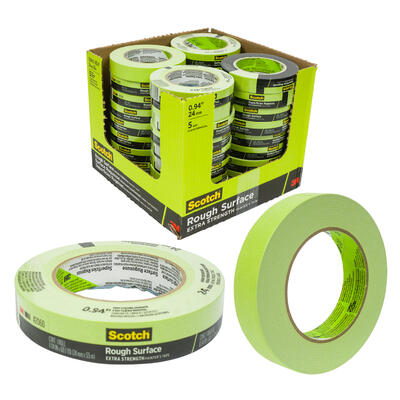 scotch rough surface tape- 94 x60yd- green -- 36 per case