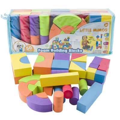 50pc foam puzzle block- 6 assortments -- 24 per case