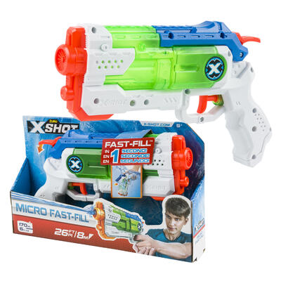 x-shot micro fast fill water blaster -- 6 per case