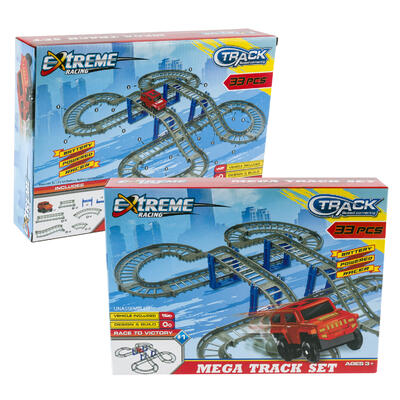 33pc extreme vehicle track set -  -- 24 per case