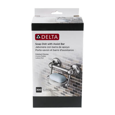 delta soap dishes with assist bars  -- 3 per case