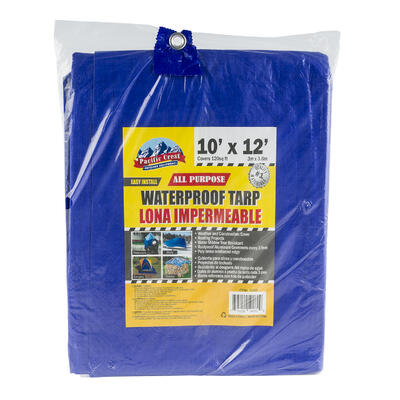 10x12 heavy duty tarp - blue -- 12 per case