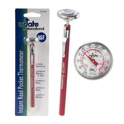 instant read pocket thermometer - 5.5 in -- 24 per box