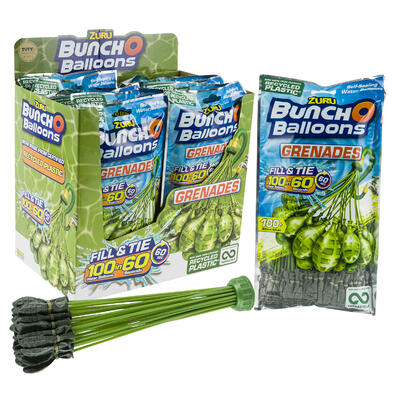 3pk zuru bunch o balloons water balloons -- 24 per case