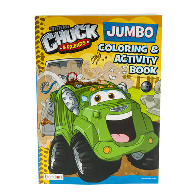 tonka chuck and friends coloring book - 80 pages -- 24 per case