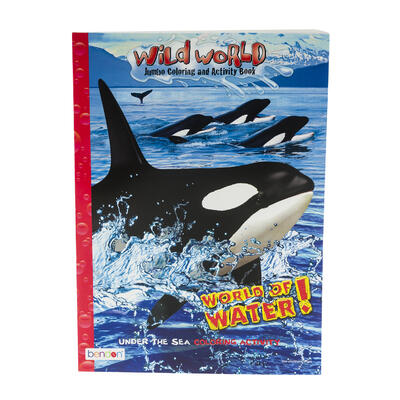 world of water coloring and activity book -- 24 per case