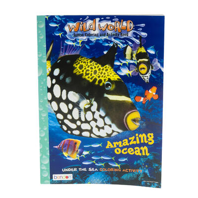 amazing ocean coloring and activity book -- 24 per case