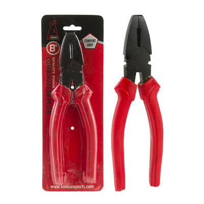 8 in red pliers -  -- 52 per case