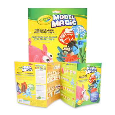 crayola model magic activity booklet  -- 100 per case