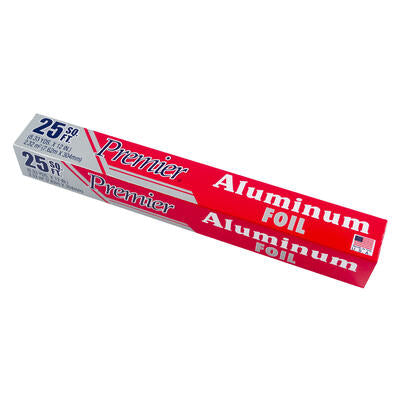 aluminum foil - 25ftx12in -  -- 35 per case