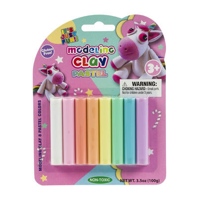 pastel modeling clay set  -  -- 48 per box