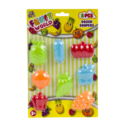 8pc fruit clay molds  -- 48 per case