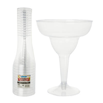 plastic margarita glasses - 11.5oz - pack of 12 -- 12 per case