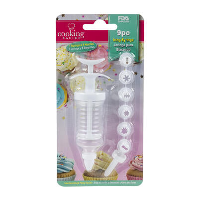 9pc cake decoration set - home and garden -- 48 per case