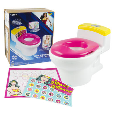 wonder woman potty with sounds - licensed item -- 1 per case